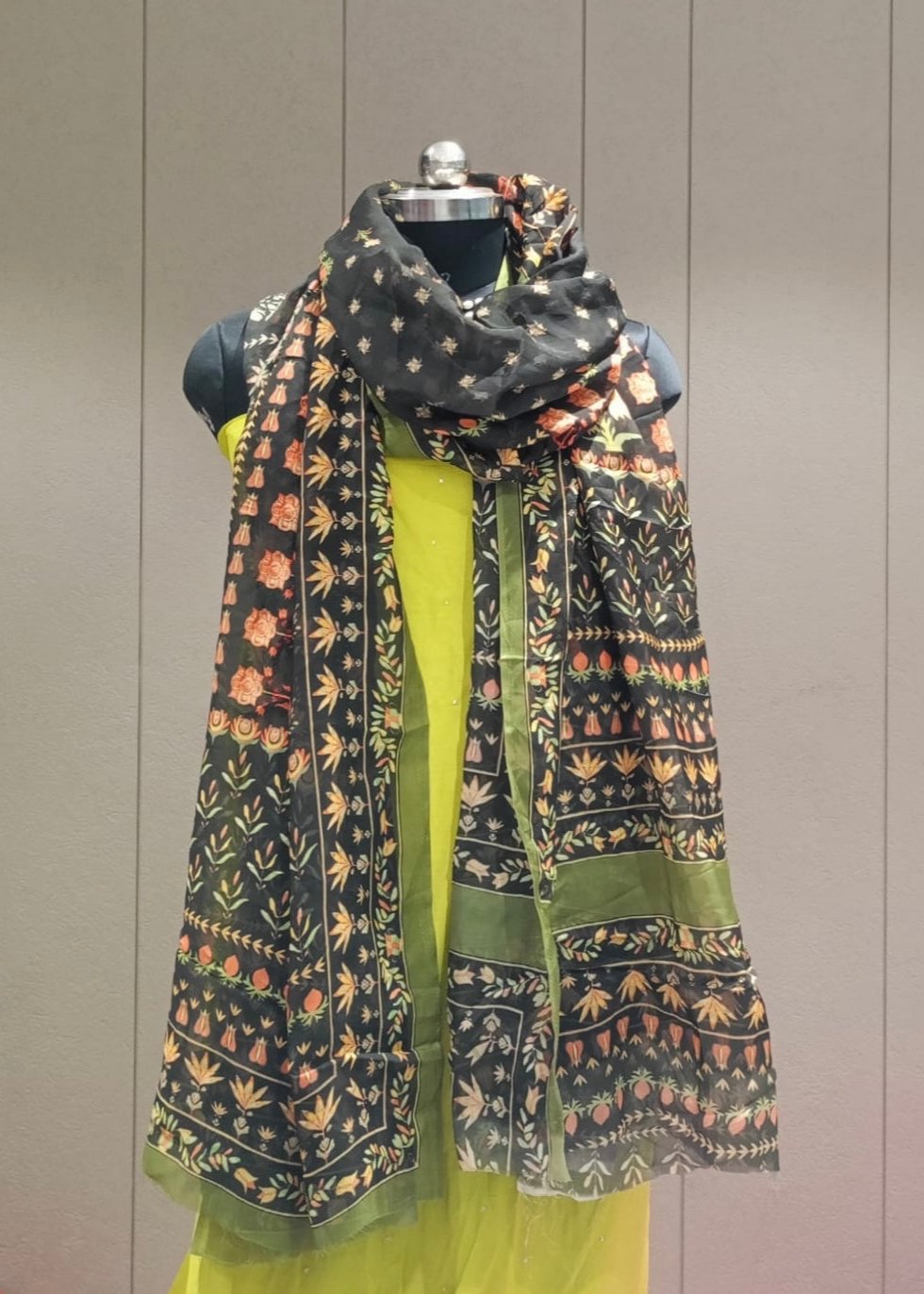 Organza Printed Dupatta