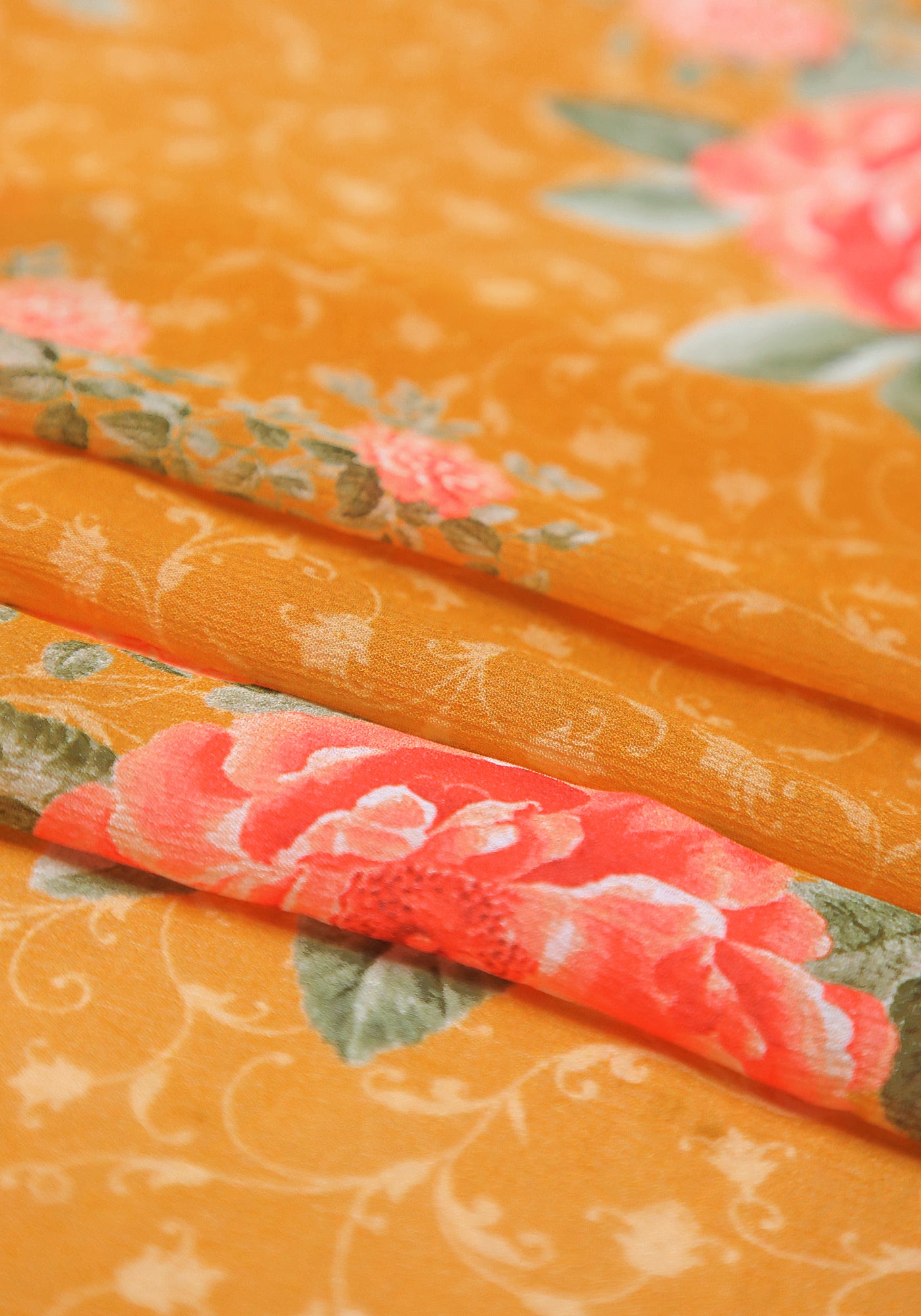 Chinon Printed Leher Set (3 Meter & 5 Meter - Cuts Available)