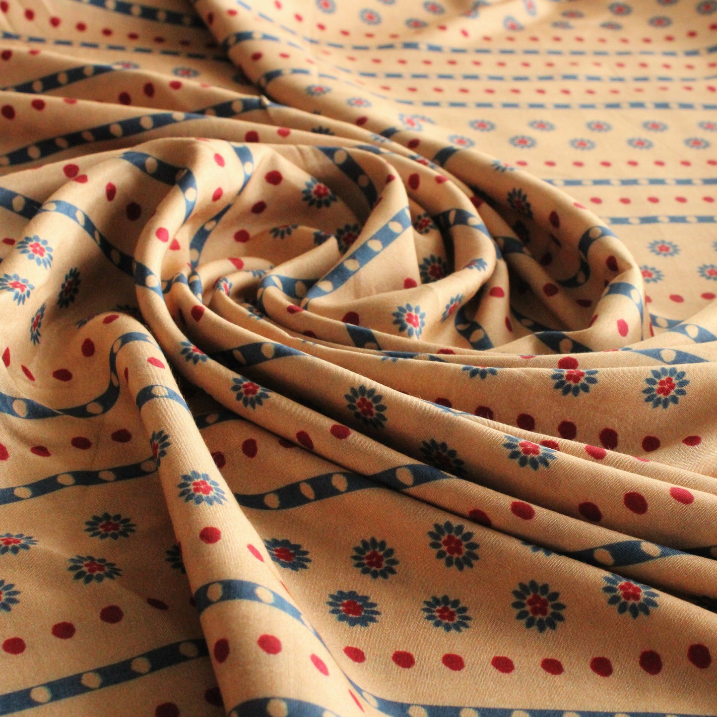 Muslin Printed Combo Set (Top & Bottom 2.5 Meters Each)