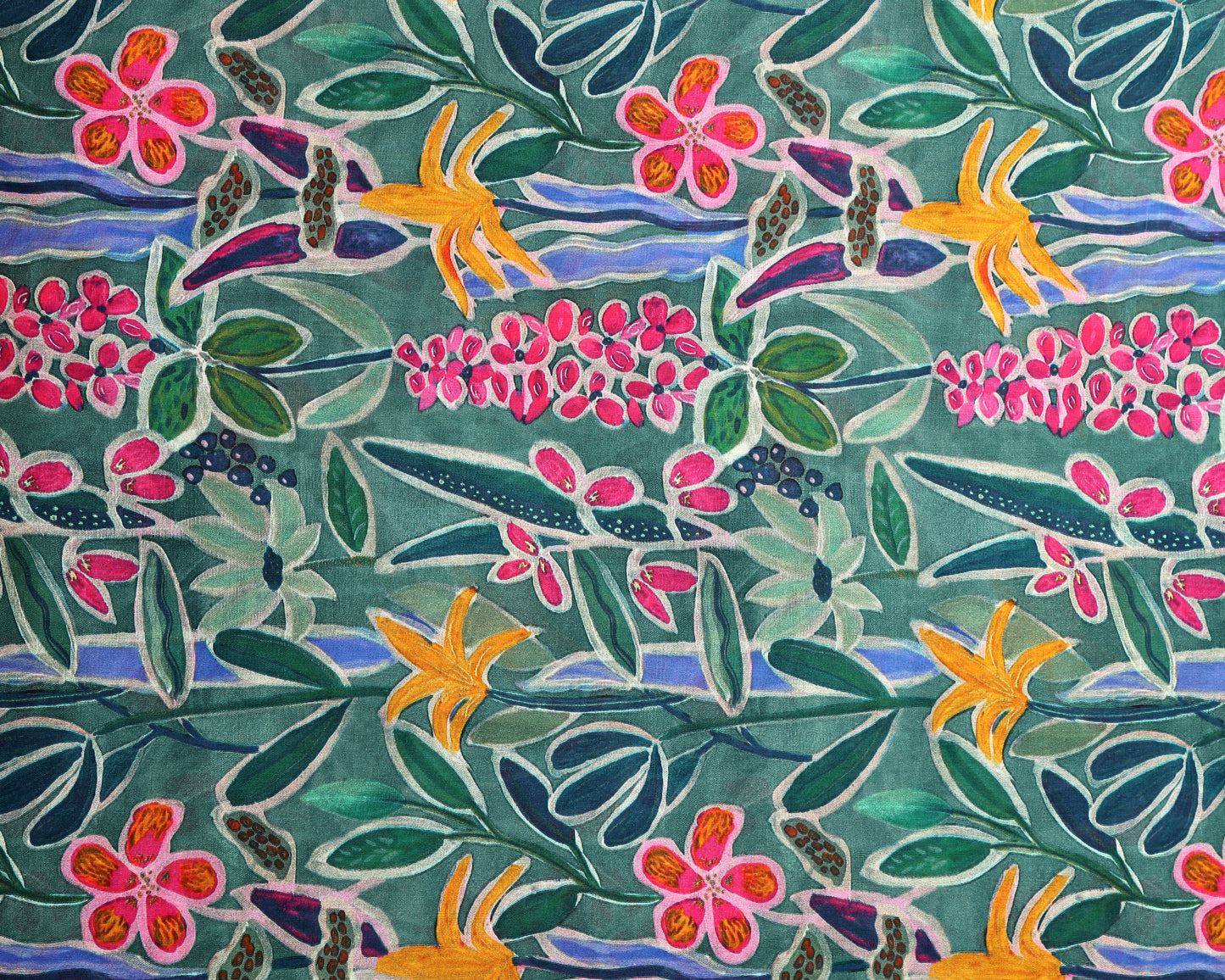 Timeless Mul Cotton Printed Combo( Top & Bottom 2.5 Meters Each)