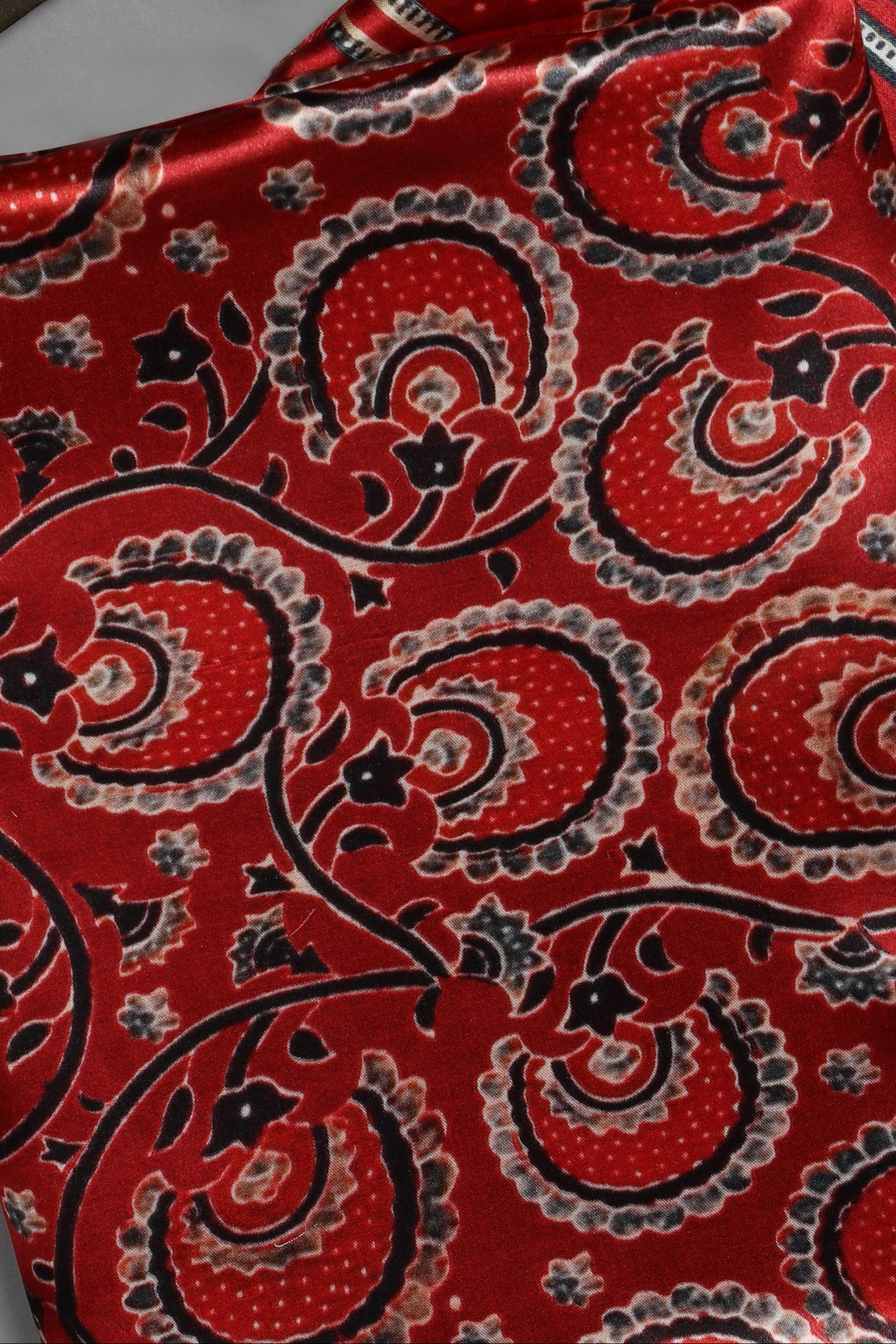 Gajji Silk Printed Fabric