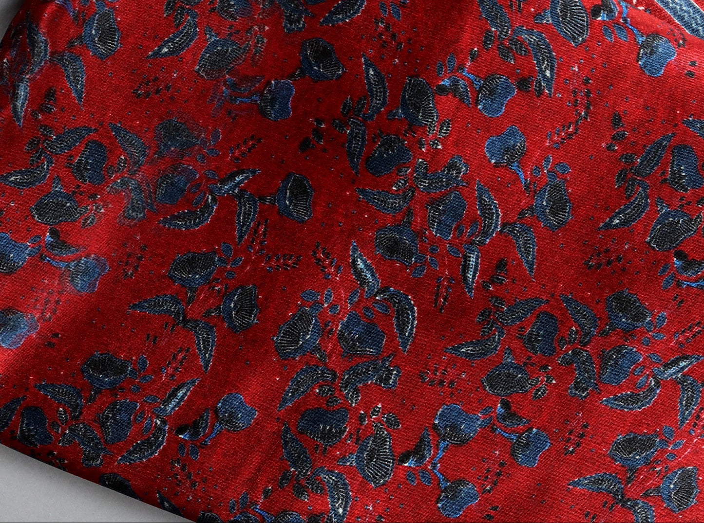 Gajji Silk Printed Fabric