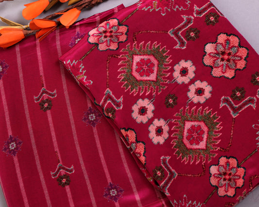 Natural Crepe Combo Set ( Top & Bottom 2.5 Meters Each)