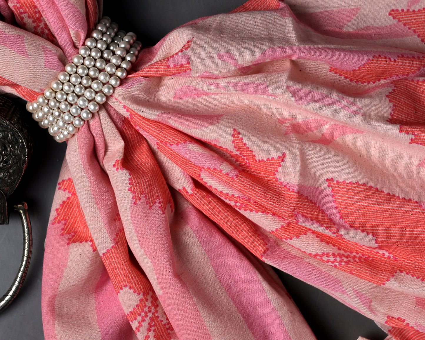 Pure Handloom Cotton Digital Printed Fabric