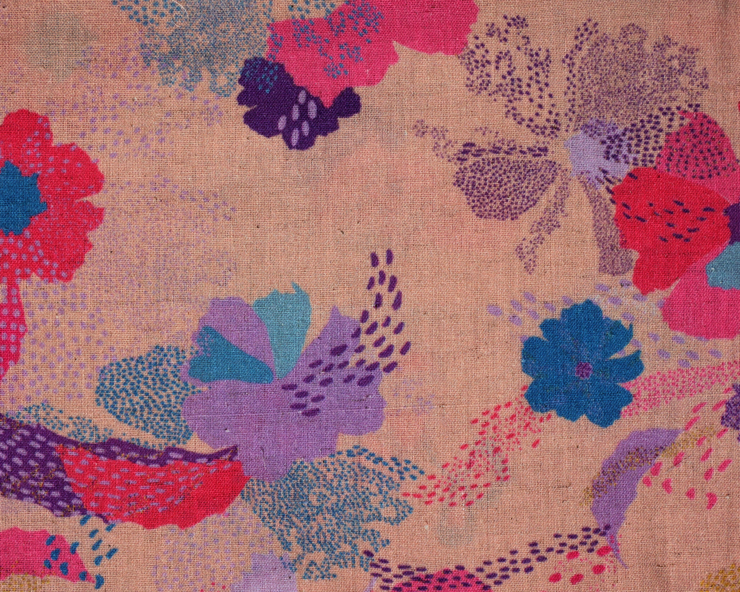Pure Handloom Cotton Digital Printed Fabric