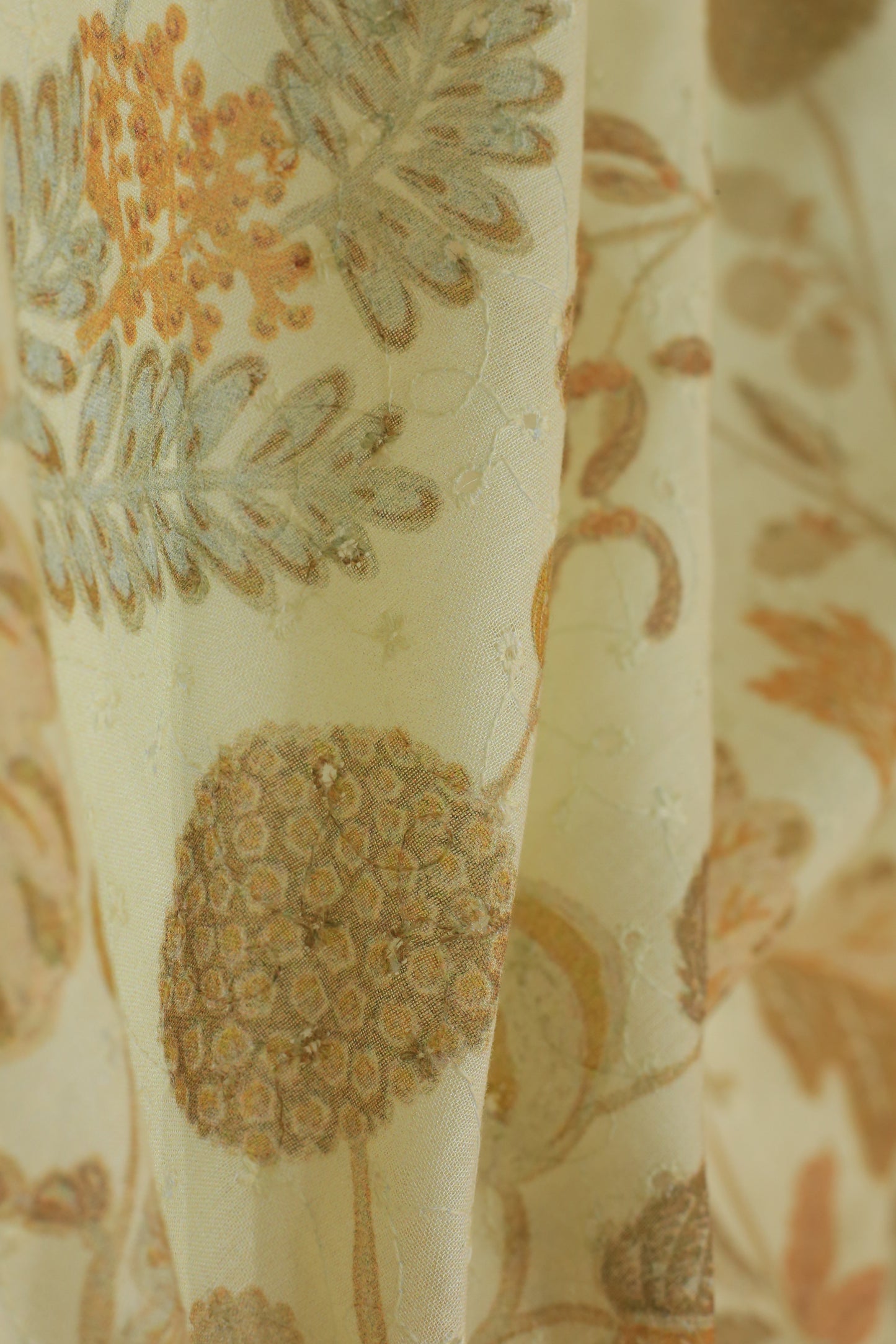 Pure Malai Chanderi Fabric