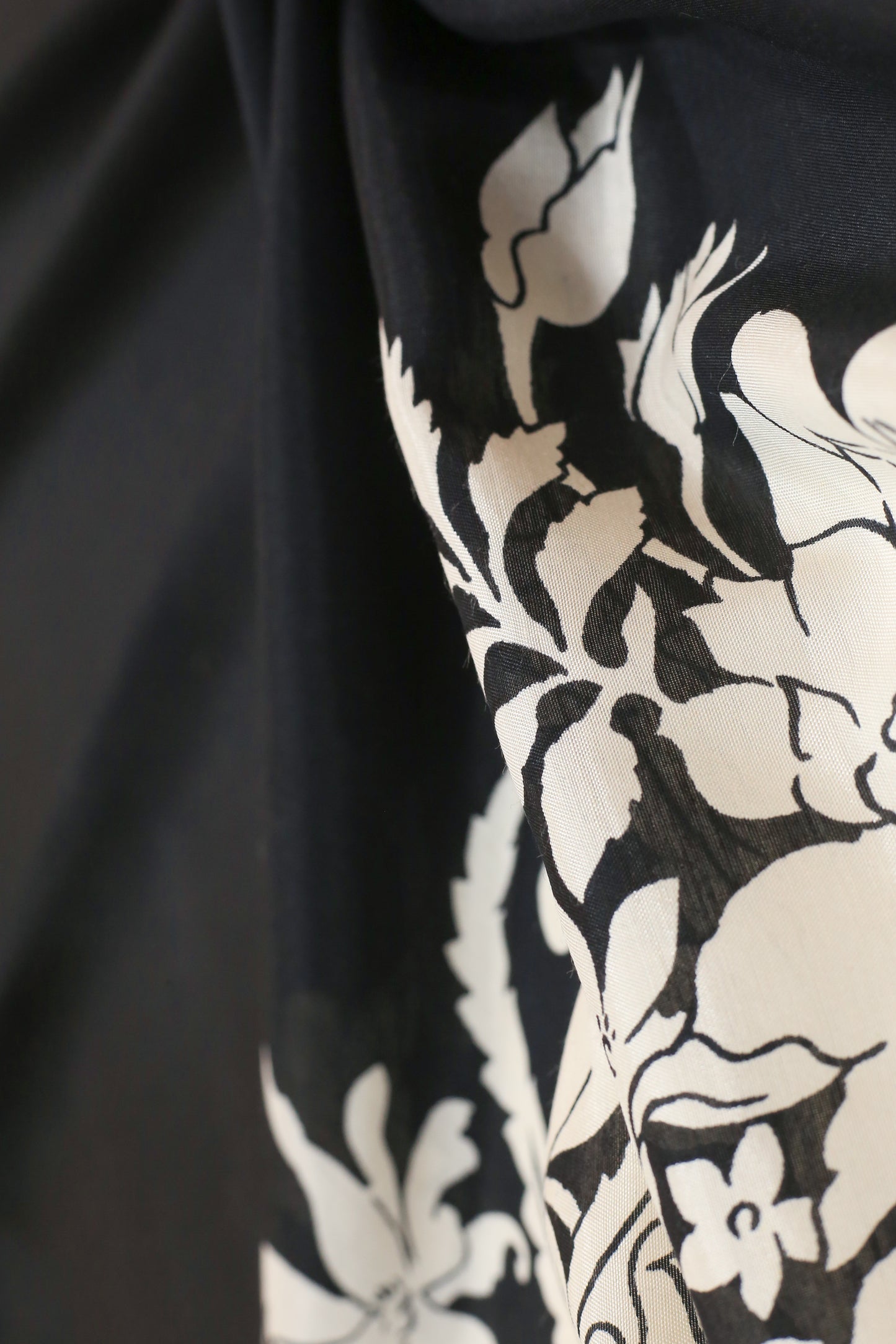 Pure Muslin Daman Printed Fabric