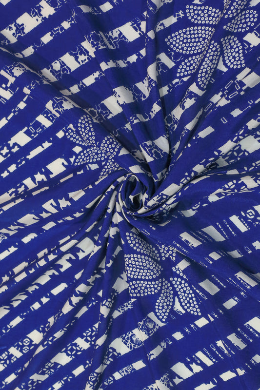 Pure Bemberg Muslin Digital Printed Fabric