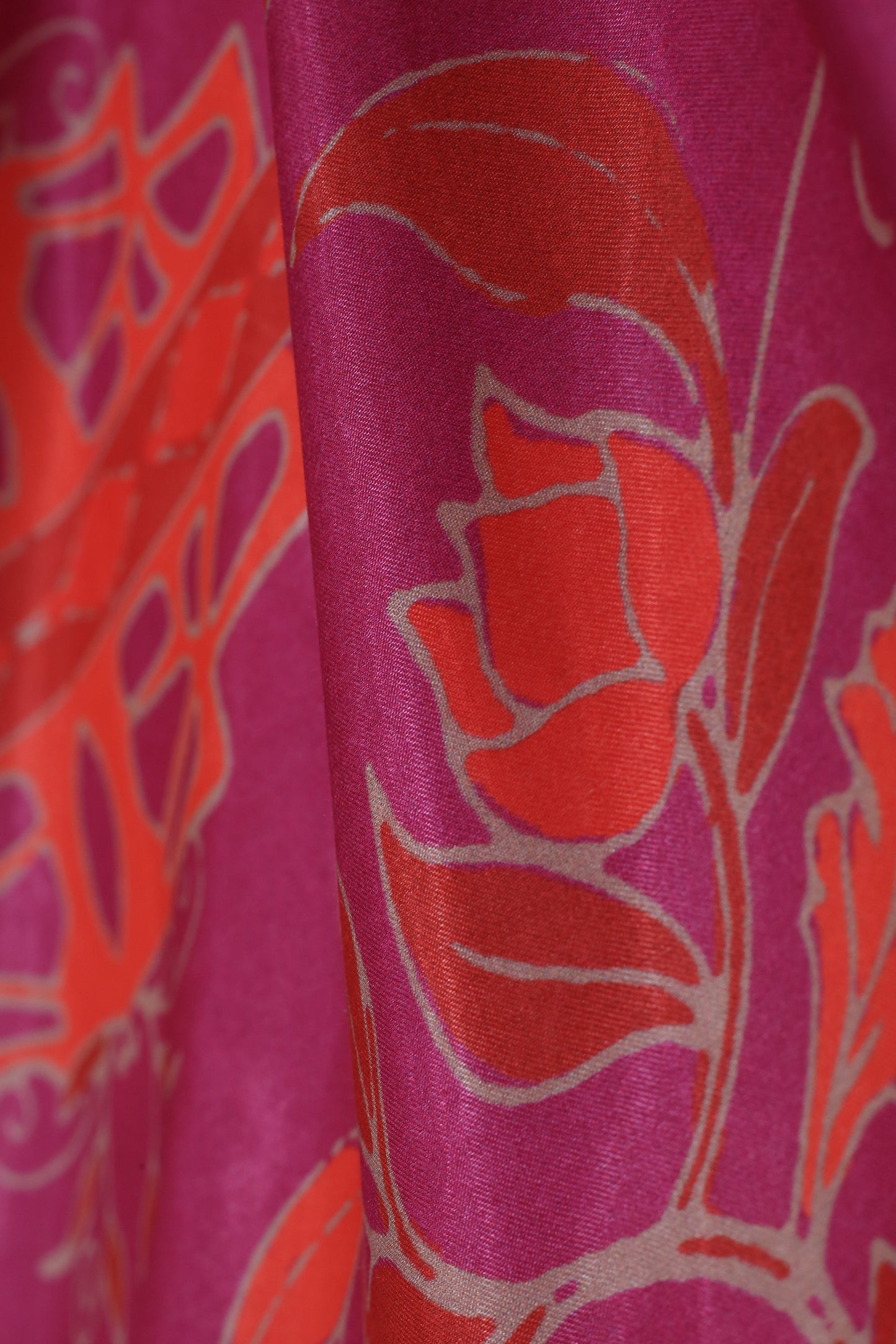 Modal Satin Digital Printed Pure Fabric
