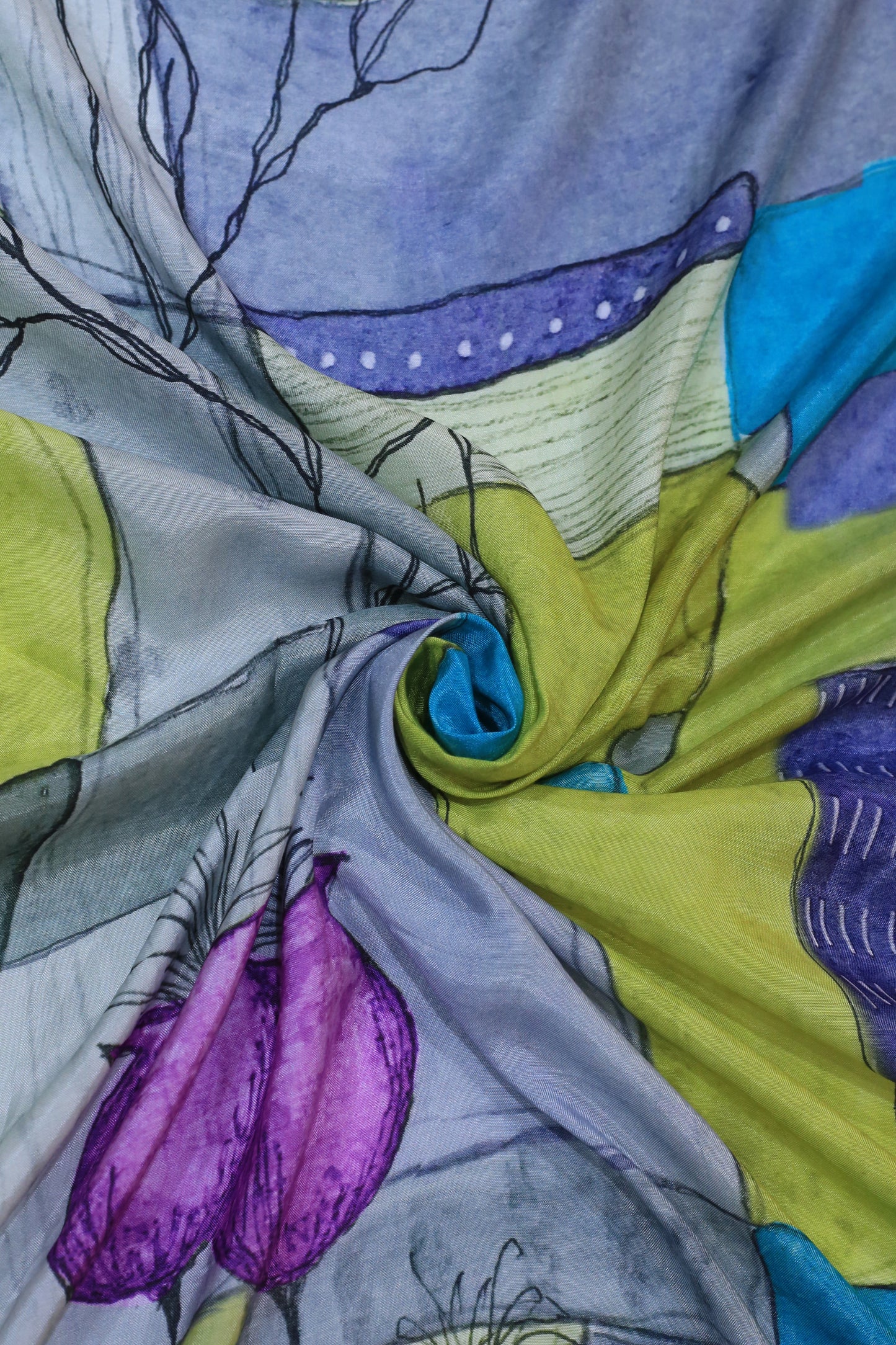 Muslin Digital Printed Pure Fabric