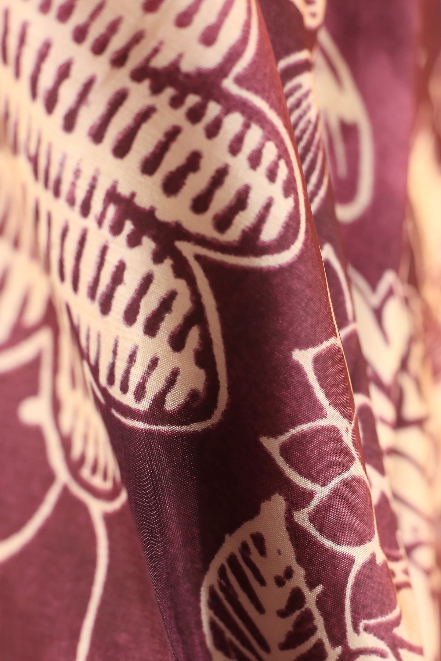 Russian Silk Table Printed Fabric