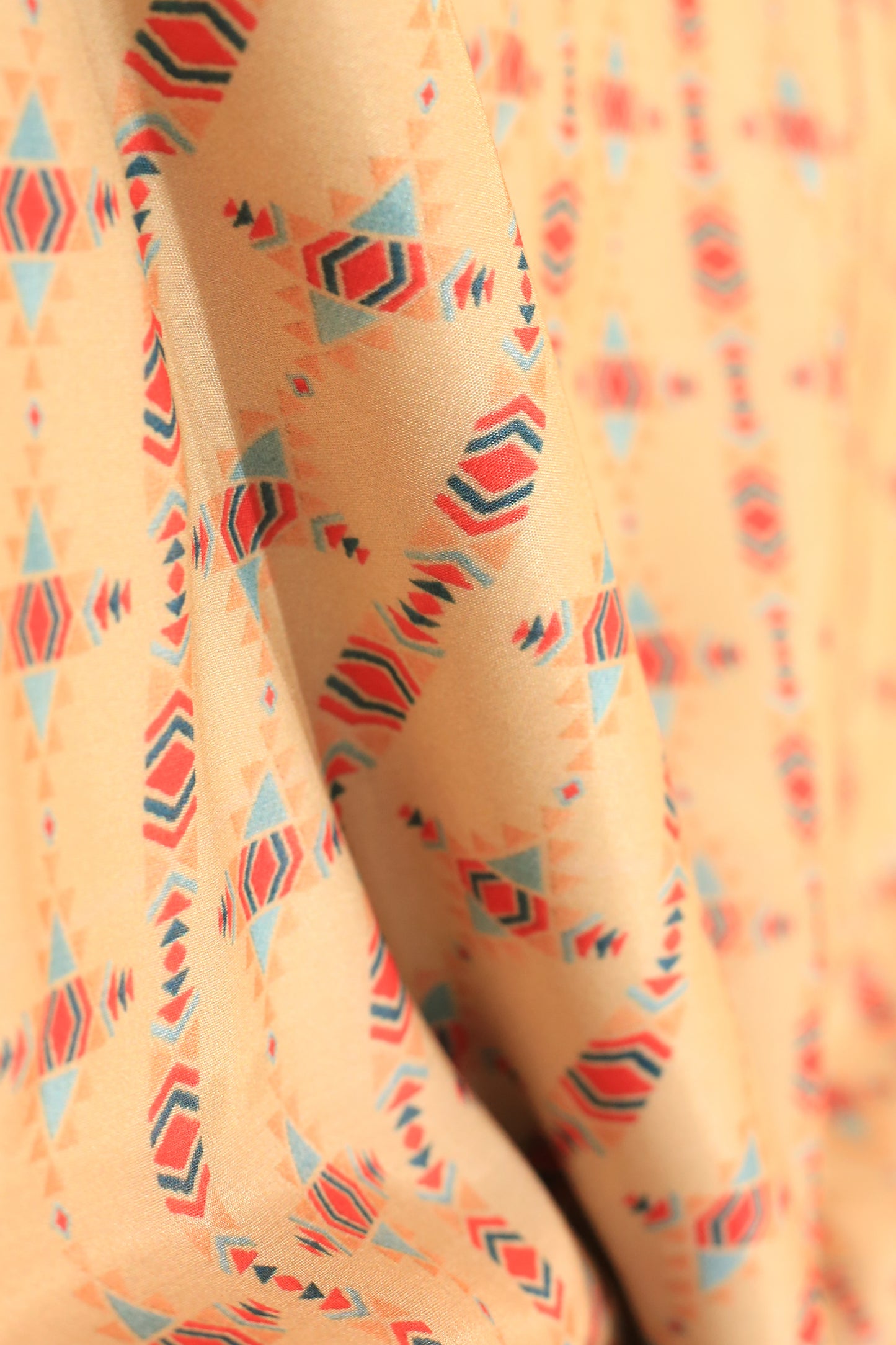 Cotton Silk Printed Fabric
