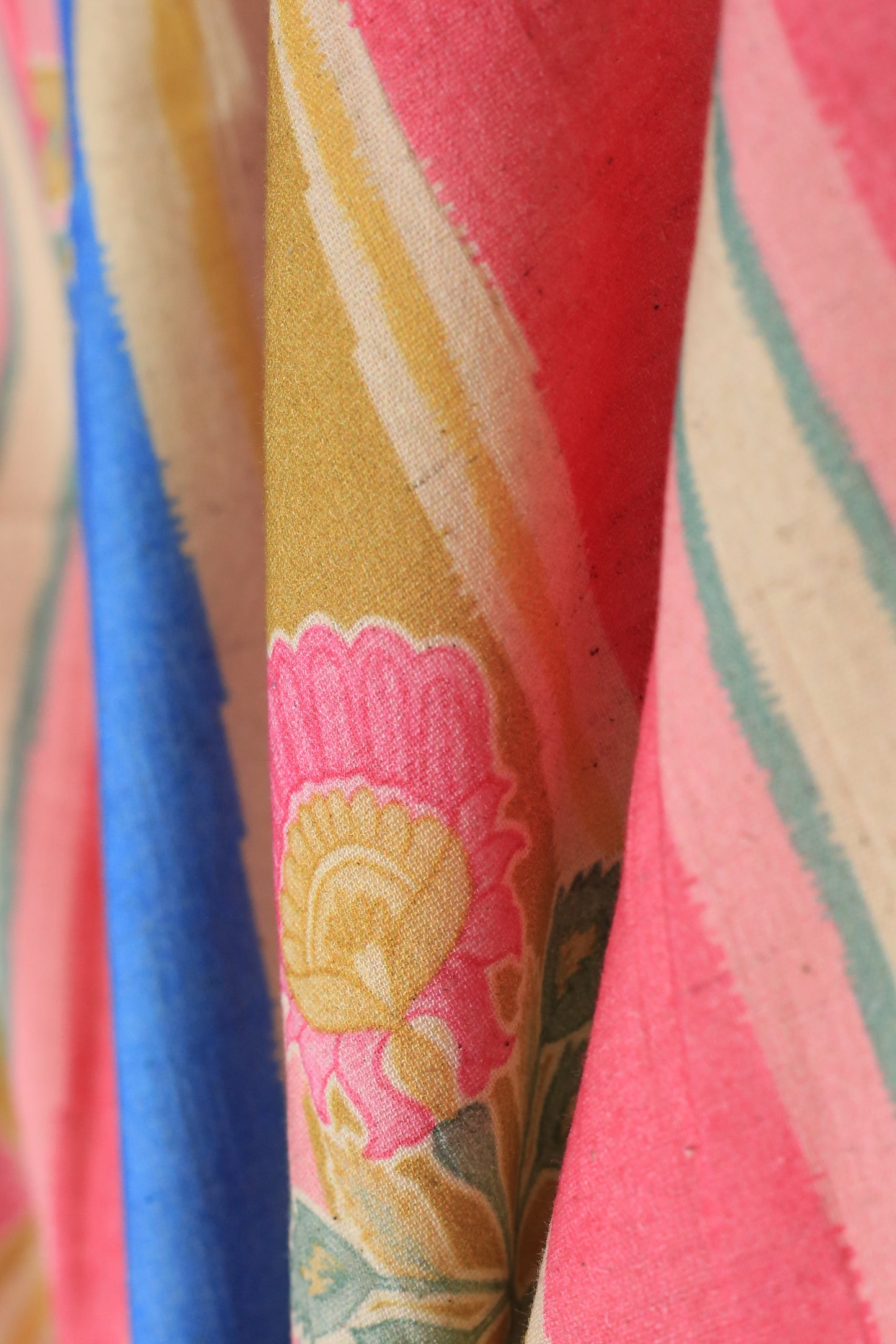 Handloom Cotton Printed Fabric