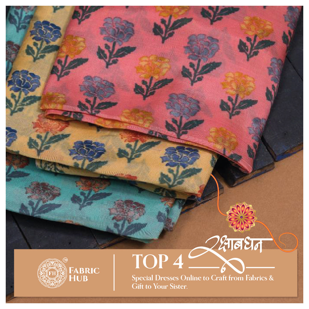 Shop Unstitched Fabric Online in India | KC Creations