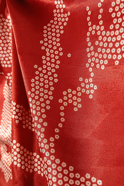 Gajji Silk Printed Fabric
