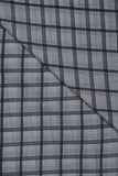 Black Checks Pure Soft Linen Shirting Fabric (Width 44 Inches)