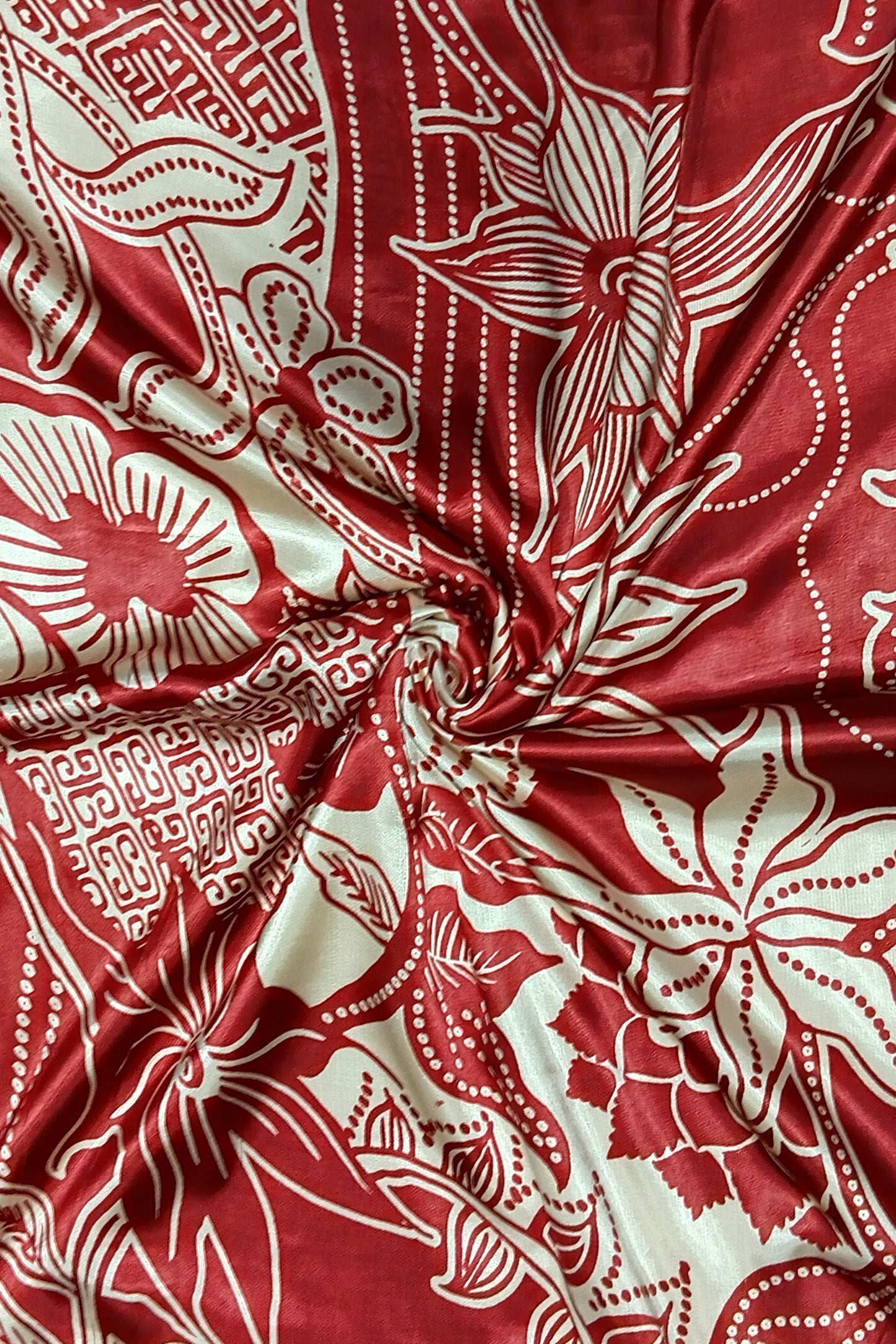 Gajji Silk Printed Fabric
