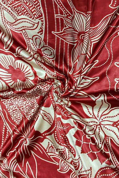 Gajji Silk Printed Fabric