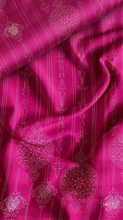 Muslin Digital Printed Fabric