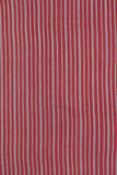 Unisex Red Stripes Premium Soft Cotton Kurta Fabric & White Pure Cotton Payjama Fabric (2.5 Meters)