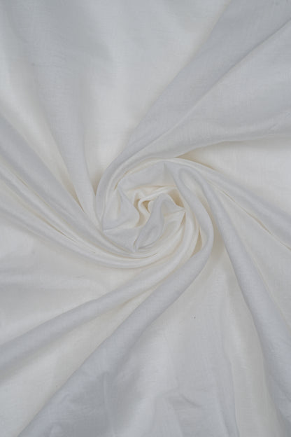 Dyeable Pure Cotton Chanderi Fabric (Width 44 Inches)
