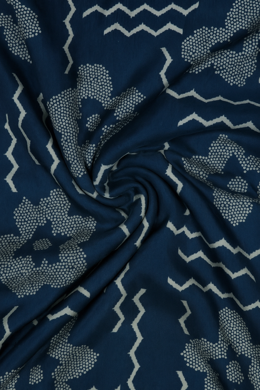 Russian silk Digital Printed Fabric (Width 44”)