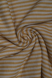 Gentalman Yellow Stripes Handloom Cotton Shirting Fabrics (Width 44 Inches)