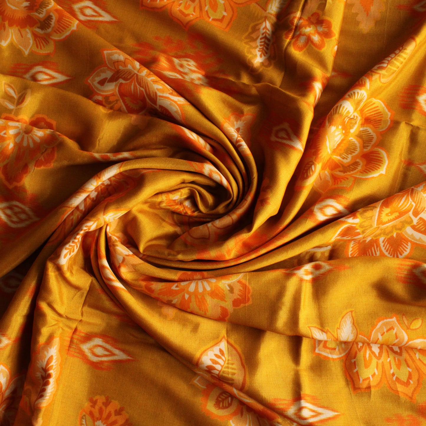 Muslin Printed Combo Set  (Top & Bottom 2.5 Meters Each)