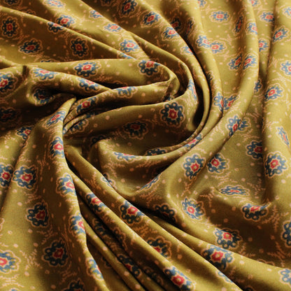 Muslin Printed Combo Set  (Top & Bottom 2.5 Meters Each)