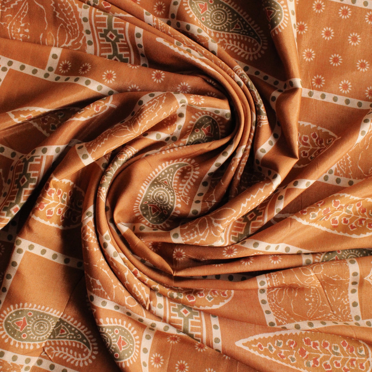 Muslin Printed Combo Set  (Top & Bottom 2.5 Meters Each)