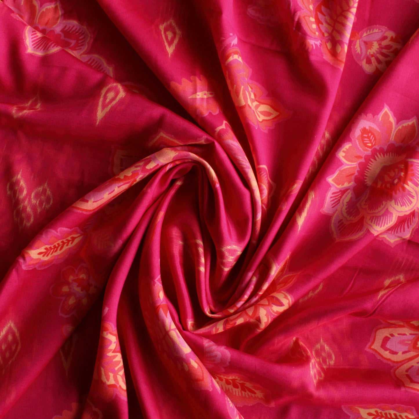 Muslin Printed Combo Set  (Top & Bottom 2.5 Meters Each)