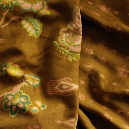 Muslin Printed Combo Set  (Top & Bottom 2.5 Meters Each)