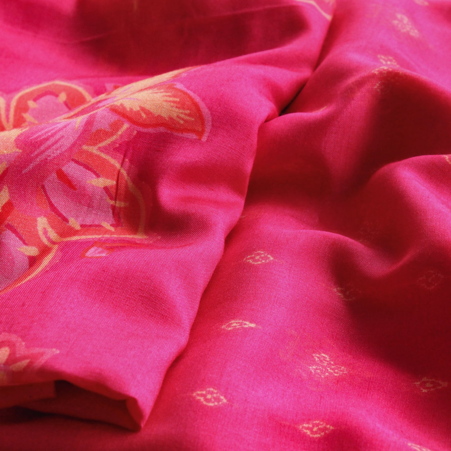 Muslin Printed Combo Set  (Top & Bottom 2.5 Meters Each)