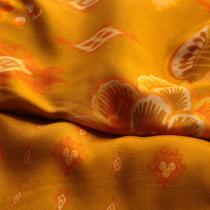 Muslin Printed Combo Set  (Top & Bottom 2.5 Meters Each)