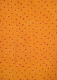 Dark Orange Bandhani Pure Muslin Printed Fabric