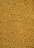 Yellow Bandhani Printed Pure Muslin Fabric