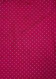 Rani Pink Butta Printed Pure Russian Silk Fabric