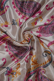 Gajji Silk Printed Fabric