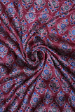 Gajji Silk Printed Fabric