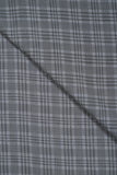 Black Mini Checks Soft Linen Shirting Fabric