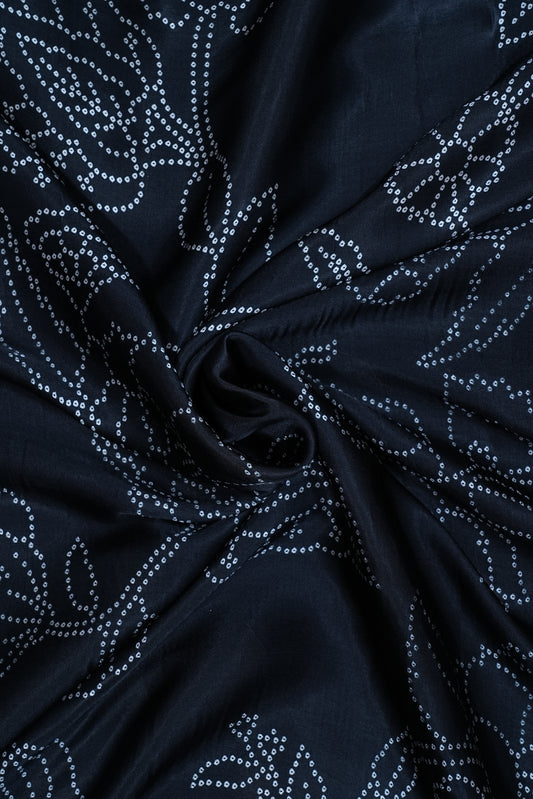 Gajji Silk Printed Fabric