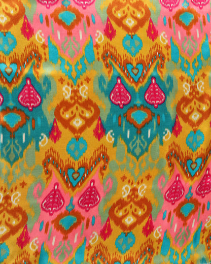 Gajji Silk Combo Set ( Top & Bottom 2.5 Meters Each)