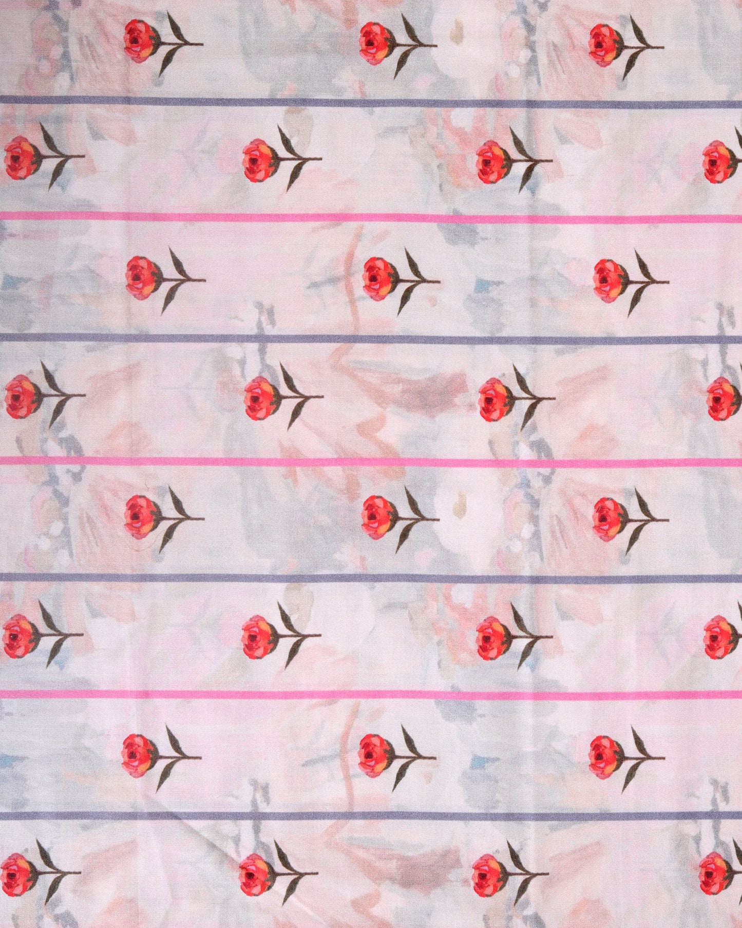 Premium Handpicked Printed Cotton Fabric Set (Top & Bottom: 2.5 Meters Each)