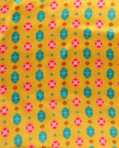 Gajji Silk Combo Set ( Top & Bottom 2.5 Meters Each)