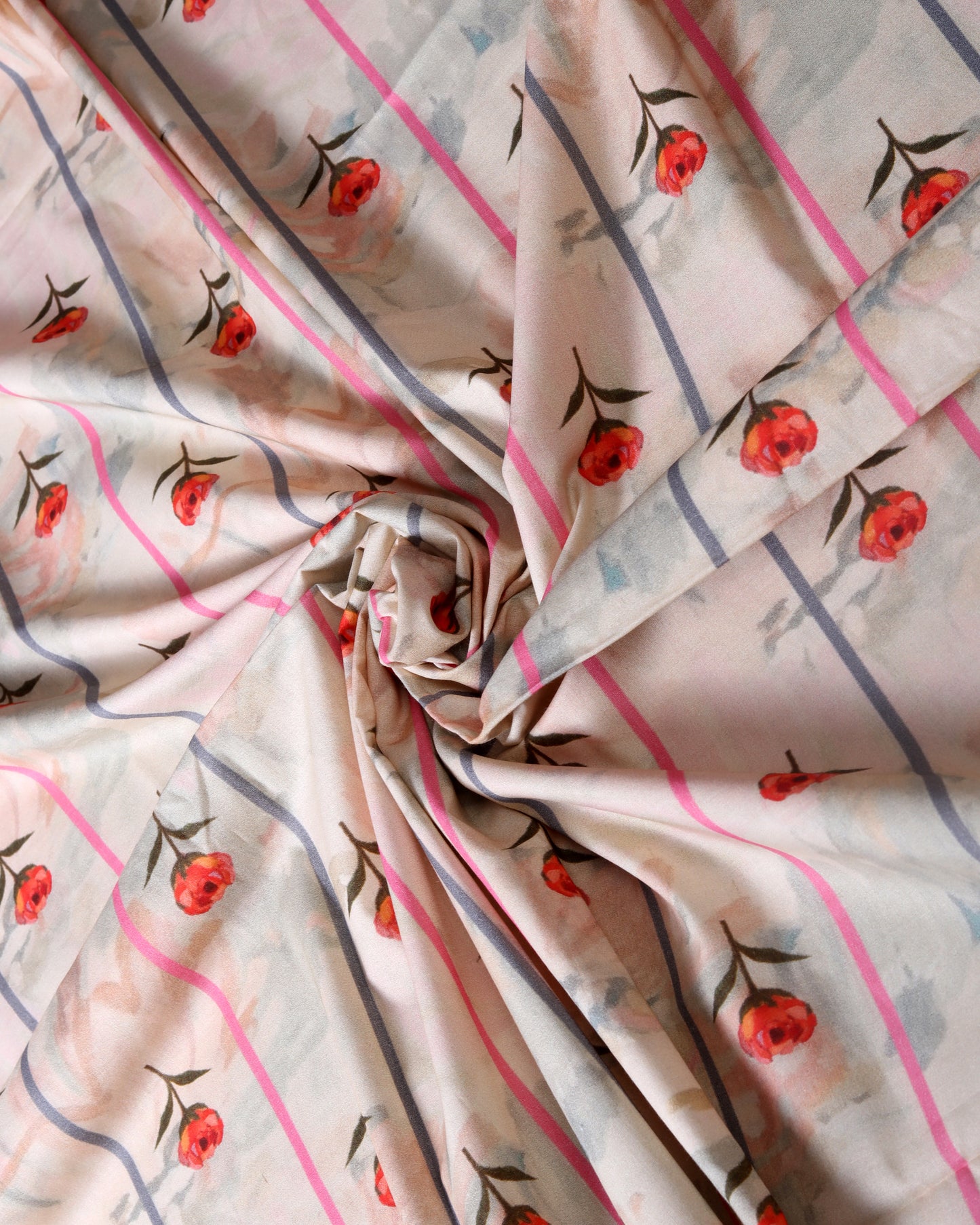 Premium Handpicked Printed Cotton Fabric Set (Top & Bottom: 2.5 Meters Each)
