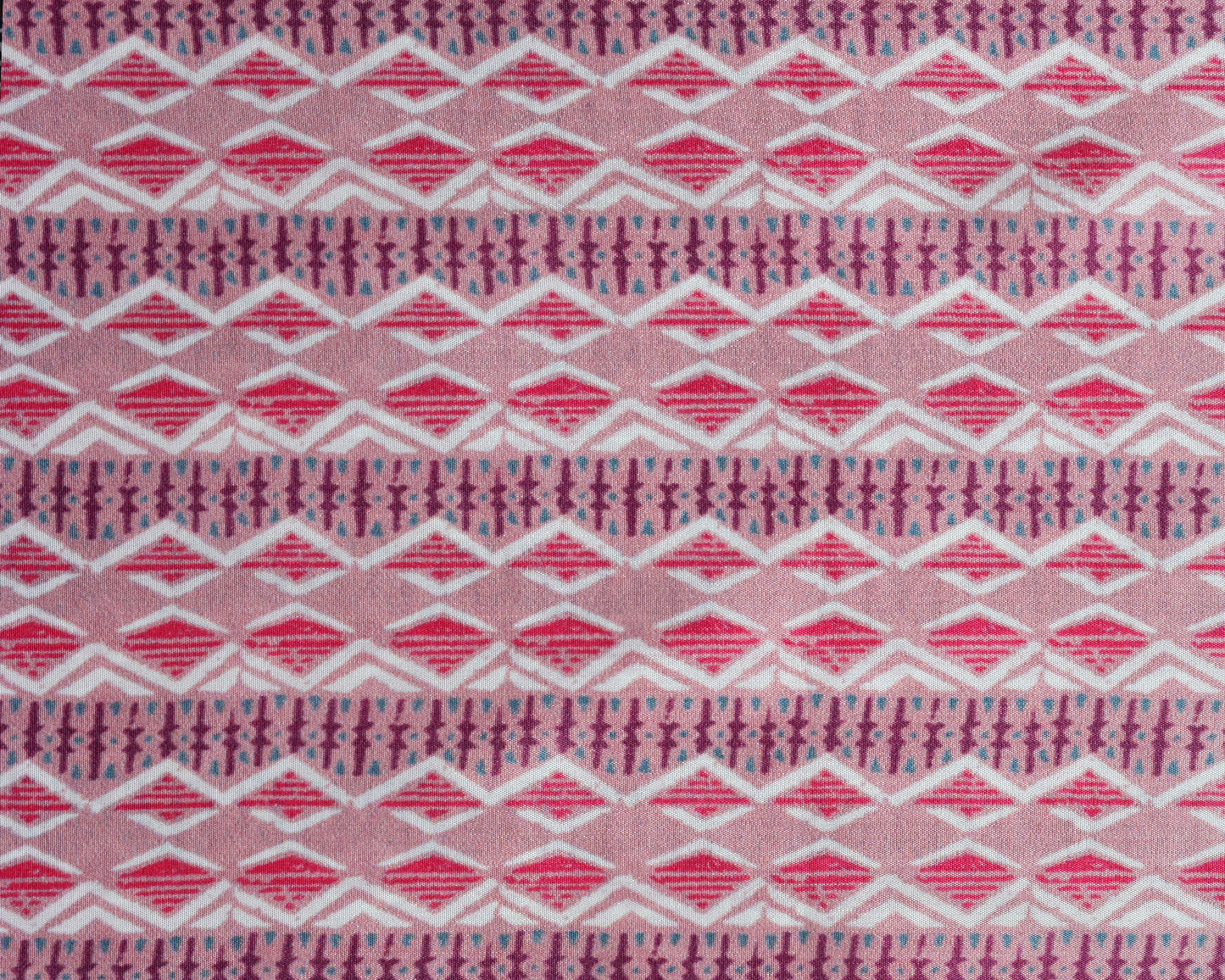 Subtle Peach Tones With Artistic Flair Natural Crepe Combo Set ( Top & Bottom 2.5 Meters Each)