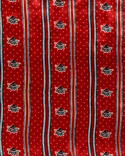 Gajji Silk Combo Set ( Top & Bottom 2.5 Meters Each)