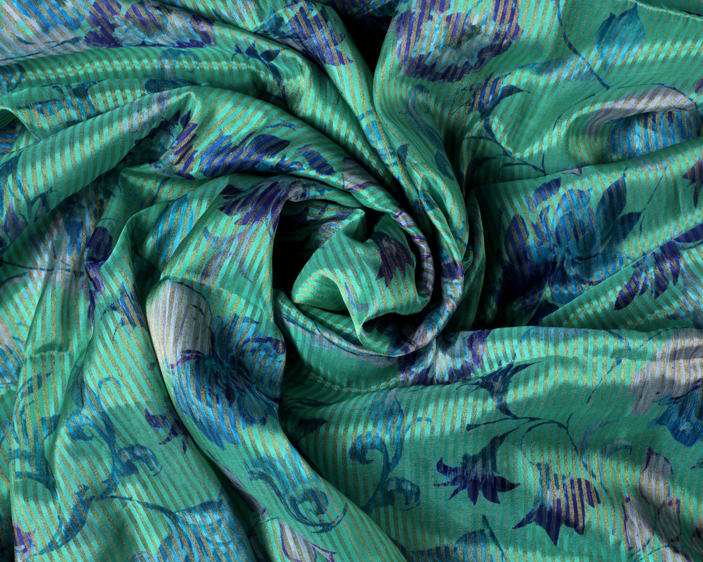 Pure Tabby Stripes Digital Printed Fabric