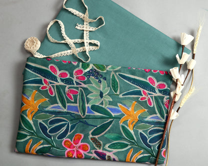 Timeless Mul Cotton Printed  Combo( Top & Bottom 2.5 Meters Each)