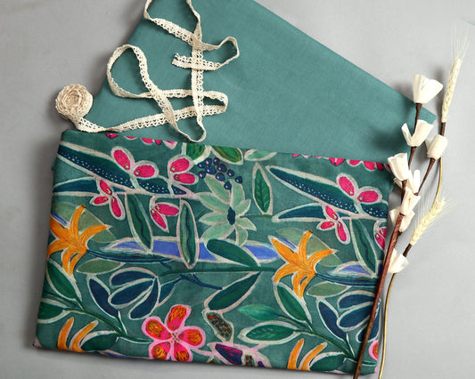 Timeless Mul Cotton Printed  Combo( Top & Bottom 2.5 Meters Each)